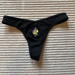 Pink Victoria’s Secret cotton Halloween thong